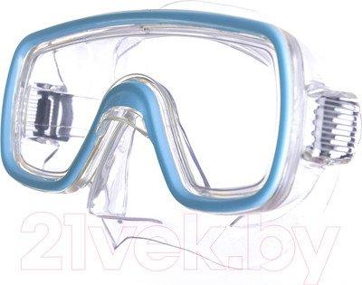 Маска для плавания Salvas Domino Jr Mask / CA105C1TQSTH (S, голубой)