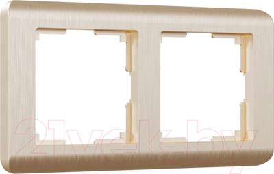 Рамка для выключателей и розеток Werkel W0022111 / a051263 (шампань)