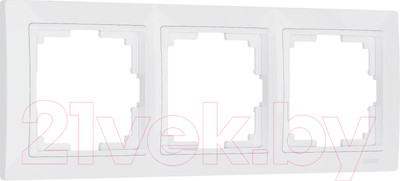 Рамка для выключателей и розеток Werkel W0032001 / a051299 (белый/basic)