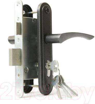 Замок врезной Зенит Абсолют ЗВ4-3.07 (серебристый)