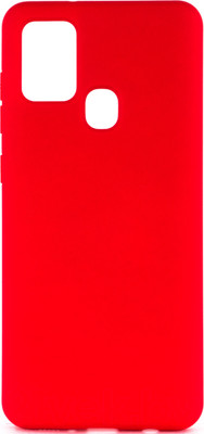 Чехол-накладка Case Cheap Liquid для Galaxy A21s (красный)