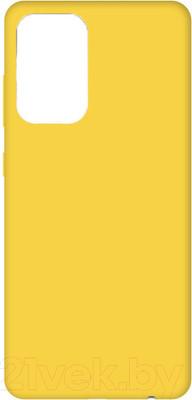 Чехол-накладка Case Cheap Liquid для Galaxy A52 (желтый)