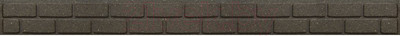 Бордюр садовый Multy Home Bricks EU5000059-6 (6шт, коричневый)