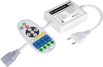 Контроллер для дюралайта Elektrostandard Premium 220V 500W IP20 с радио пультом (LSC 007) (мультибелый)