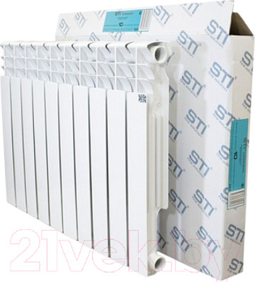 Радиатор алюминиевый STI 500/80 (10 секций)