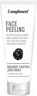 Пилинг для лица Compliment С древесным углем (80мл)