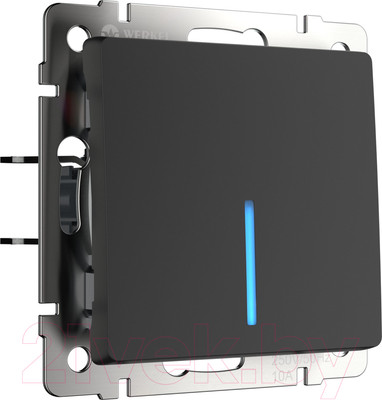 Выключатель Werkel W1110108 / a051599 (черный матовый)