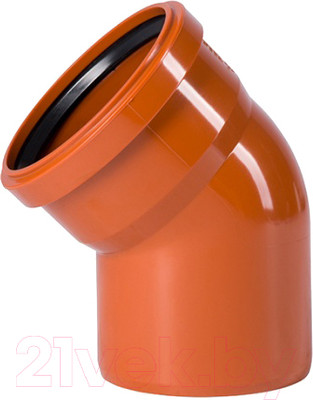 Отвод наружной канализации Ostendorf ПВХ 110/45 KGB / 220220