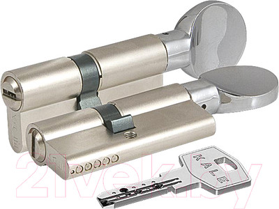 Цилиндровый механизм замка Kale Kilit 164 BM / 164BM000024 (никель)