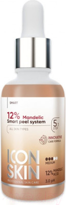 Пилинг для лица Icon Skin 12% миндальная смарт-пилинг система (30мл)