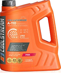 Антифриз CoolStream A-110 / CS-010502-PN (5кг, розовый)