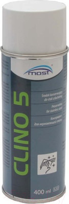Средство для очистки изделий из нержавеющей стали Most Clino 5 спрей Inox / 8422705551 (400мл )