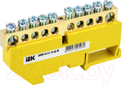Шина нулевая IEK YNN10-812-10D-K05