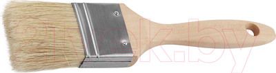 Кисть малярная Зубр Стандарт Универсал 01005-025 плоская (25мм, светлая натуральная щетина)