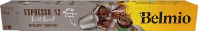 Кофе в капсулах Belmio Espresso Dark Roast стандарт Nespresso (10x5.2г)