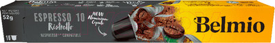 Кофе в капсулах Belmio Espresso Ristretto стандарт Nespresso (10x5.2г)