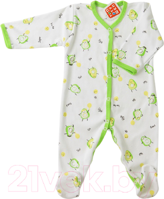 Комбинезон для малышей Топотушки Авокадо с кнопками / 1140-74