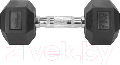 Гантель Torres PL51907 (7кг, черный)