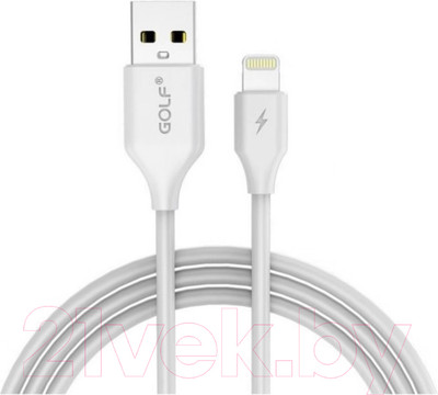 Кабель Golf GC-59 Lightning (1м, белый)