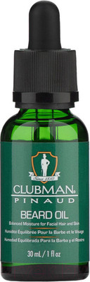 Масло для бороды Clubman Beard Oil арганы, макадамии, моринги, витамина Е  (30мл)