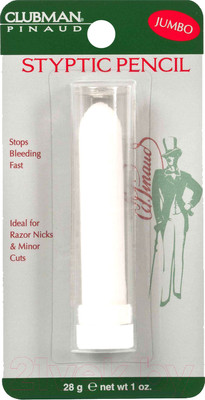Карандаш кровоостанавливающий Clubman Styptic Pencil (28г)