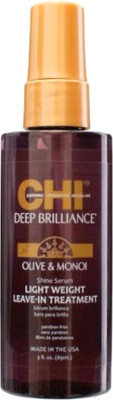 Сыворотка для волос CHI Deep Brilliance Olive & Monoi Shine Serum (89мл)