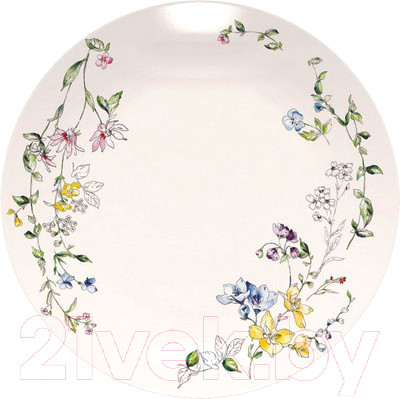 Тарелка столовая обеденная Domenik Wild Botanicals DM9760