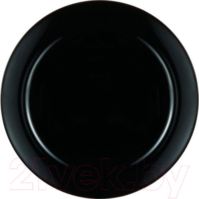 Тарелка столовая обеденная Luminarc Alexie Black P0169