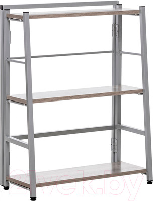 Стеллаж Импэкс Leset Пако 800 трапеция (серый/атлас светлый)