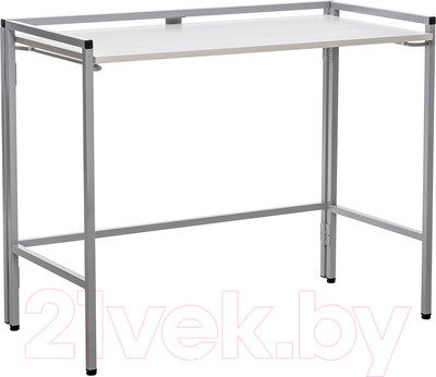 Обеденный стол Импэкс Leset Энзо 1000 (серый/атлас светлый)