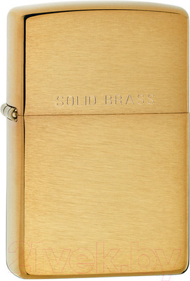 Зажигалка Zippo Brushed Brass / 204