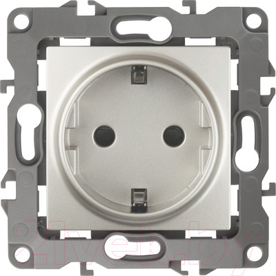 Розетка ЭРА Schuko 12-2101-15 / Б0019322 (перламутр)