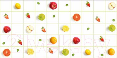 Панель ПВХ Grace Летний фреш (964x484x3.5мм)