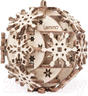 Заготовка для творчества Lemmo Елочное украшение Новогодний шар / 01-82