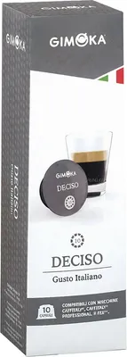 Кофе в капсулах Gimoka Deciso стандарт Caffitaly (10x8г)