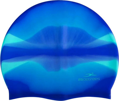 Шапочка для плавания 25DEGREES Helion / 25D21013A (синий/зеленый)