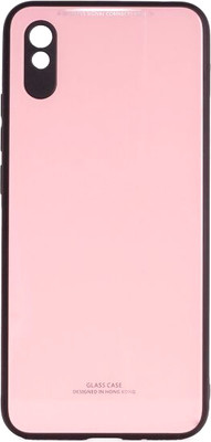 Чехол-накладка Case Glassy для Redmi 9A (розовый)