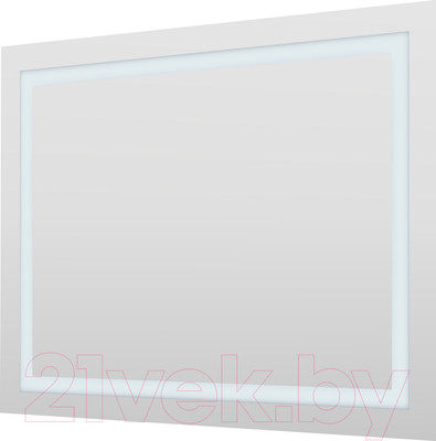 Зеркало Пекам Astra 1 80x60 / astra1-80x60s (с подсветкой и сенсором на прикосновение)