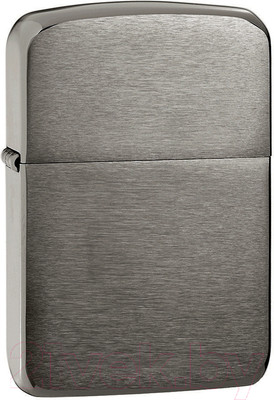 Зажигалка Zippo Black Ice 1941 Replica / 24096 (латунь/сталь, черный, глянцевый)