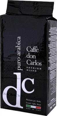 Кофе молотый Carraro Don Carlos Puro Arabica (250г)