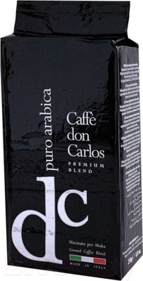 Кофе молотый Carraro Don Carlos Puro Arabica (250г)