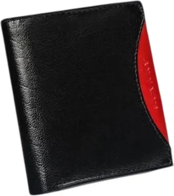 Портмоне Cedar Rovicky 1520-03-BOR-1164 (черный/красный)