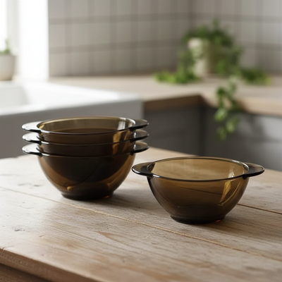 Набор суповых тарелок Luminarc P7519 (4шт, дымчатый)