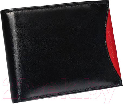 Портмоне Cedar Rovicky 1540-03-BOR-1256 (черный/красный)
