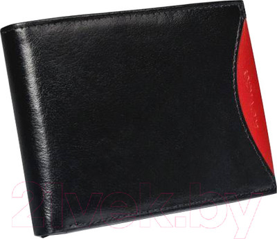 Портмоне Cedar Rovicky 1567-03-BOR-1379 (черный/красный)
