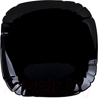 Тарелка столовая обеденная Luminarc Lotusia Black P7063