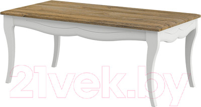 Журнальный столик Мебель-Неман Тиффани МН-041-07 (белый/прованс)