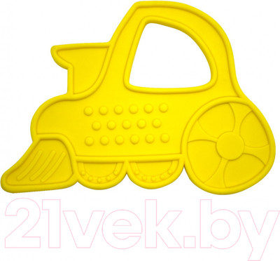 Прорезыватель для зубов Мама Тама Паровозик / MT/034 (желтый)