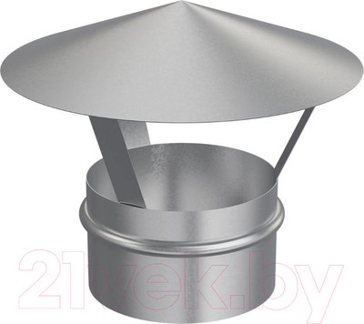 Колпак вентиляционный ERA 125RUG (белый)