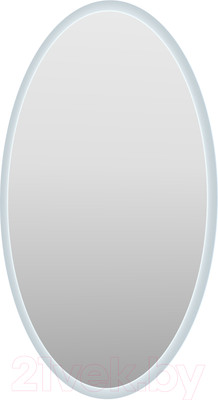 Зеркало Пекам Vesta 75x90 / Vesta-75x90scl (с подсветкой, сенсором на прикосновение и часами)